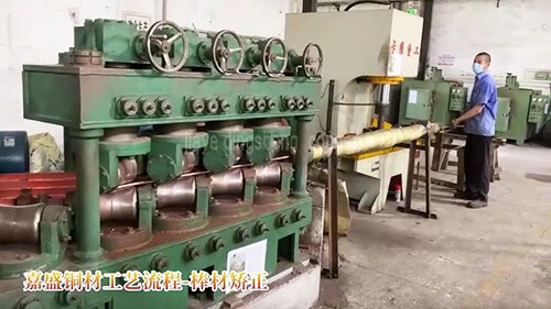 jiaye copper process Blank material stretching